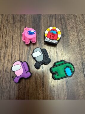 Among Us Shoe Charms